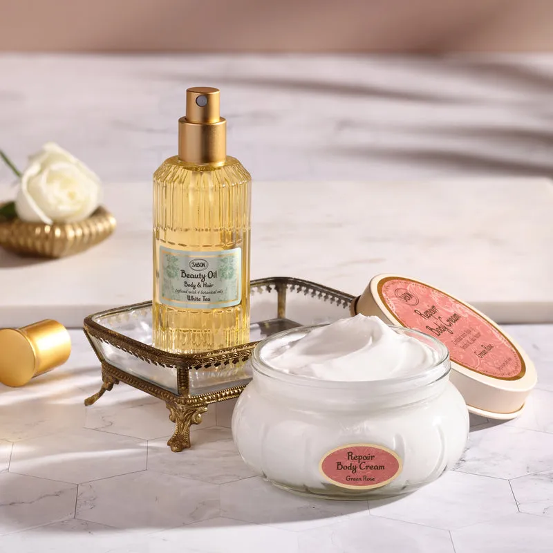 Sabon Green Rose crème réparatrice corps 200 mL vegan