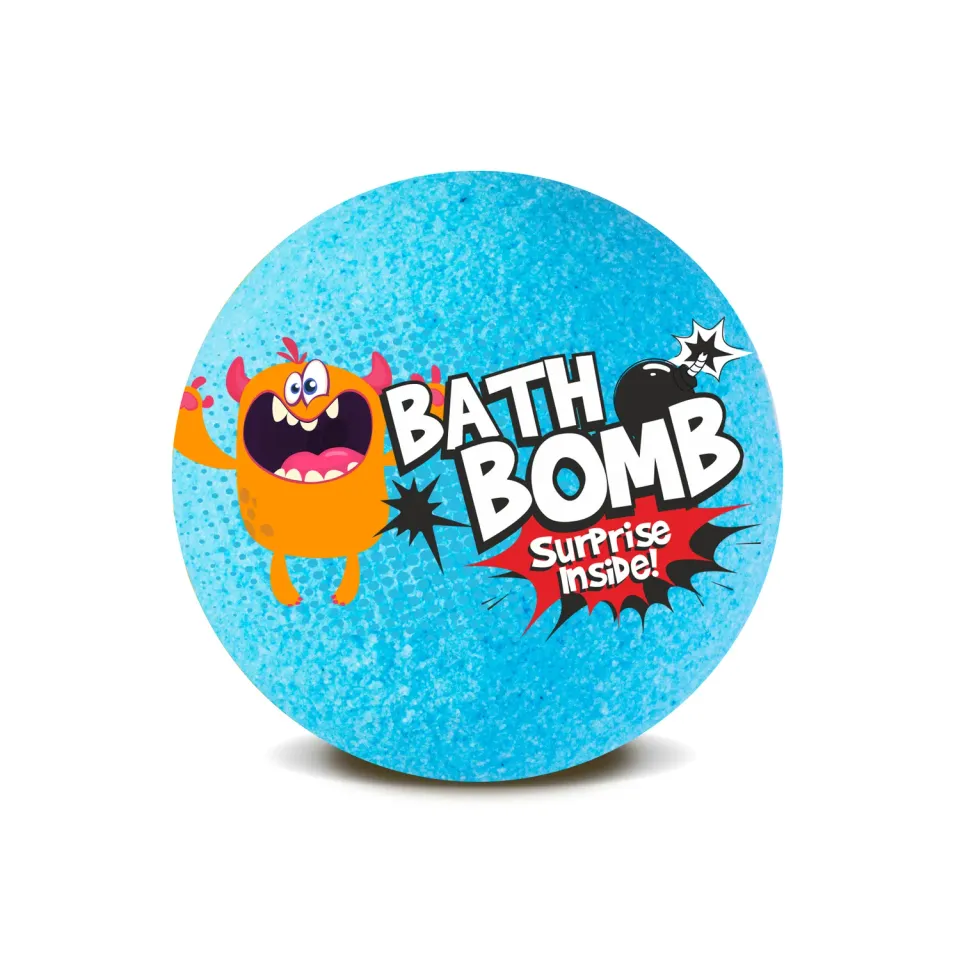 LaQ bombe de bain enfant bleue surprise 120 g fruitée