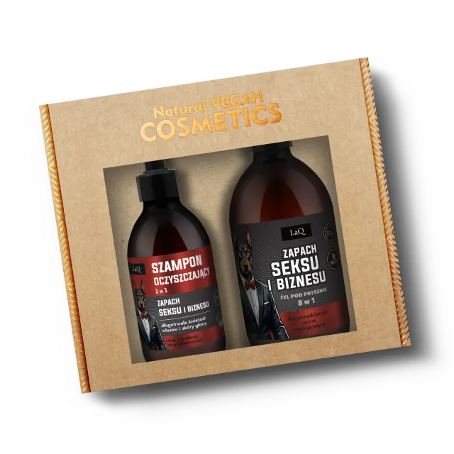 LaQ Sexe Business coffret homme gel douche + shampoing