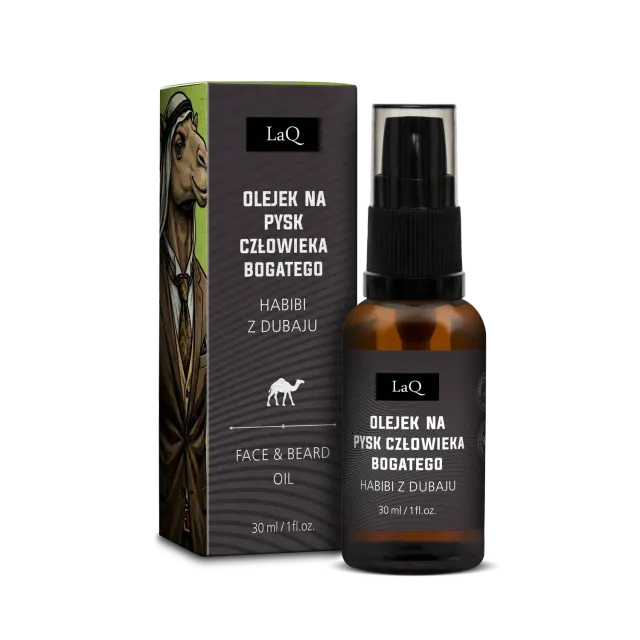 LaQ Habibi Dubai huile barbe et après-rasage 30 ml oriental