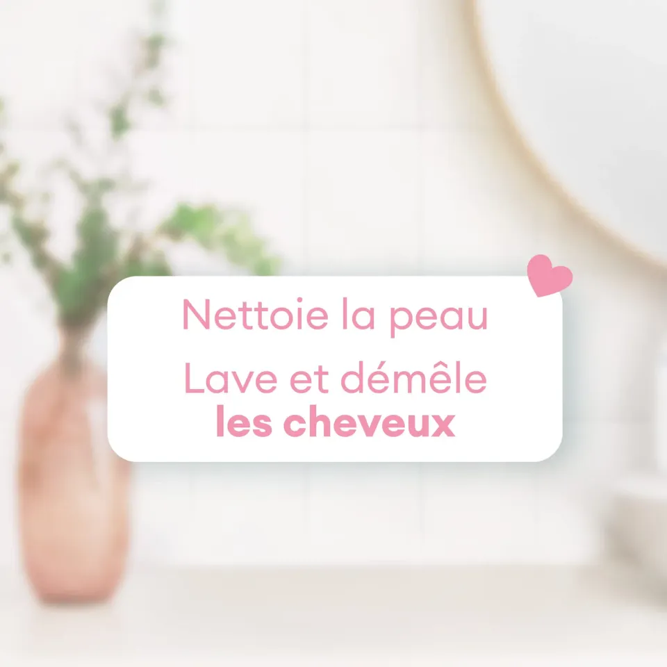 Petit Cadum gel lavant corps et cheveux 750 ml amande