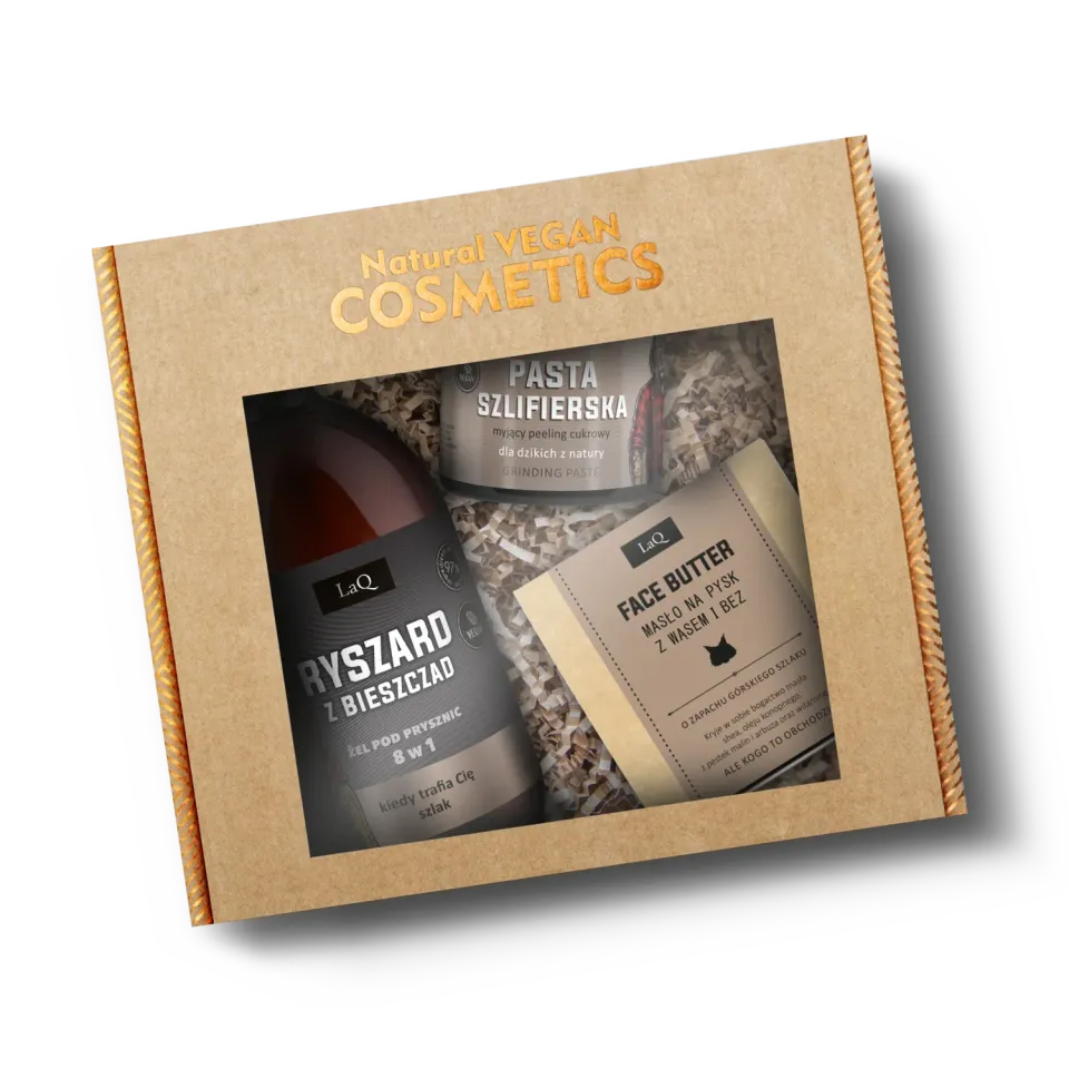 LaQ Ryszard z Bieszczad coffret homme 3 soins