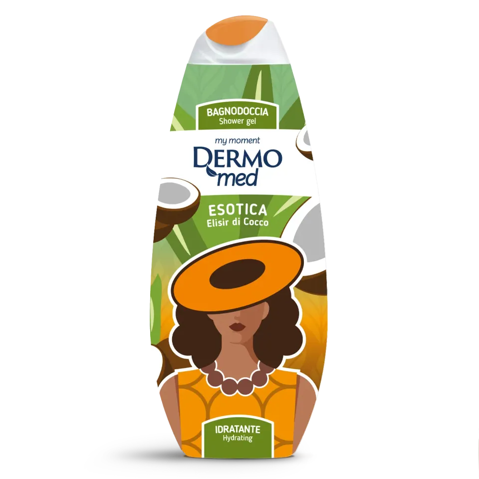 Dermomed Esotica Elisir di Cocco gel douche coco