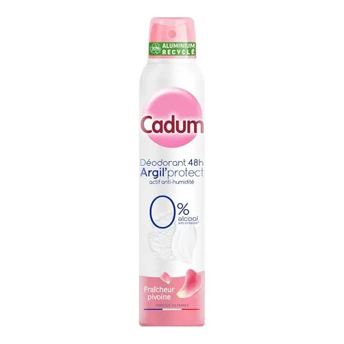 Bébé Cadum Argil'Protect déodorant 48h pivoine 6x200 ml