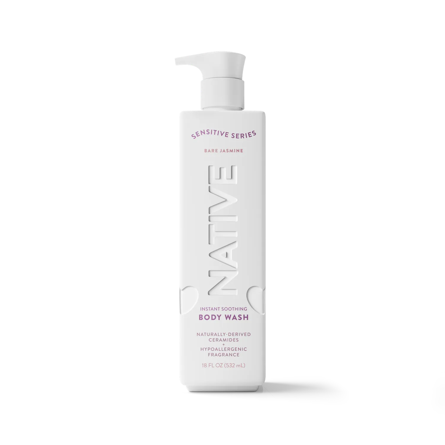 Native Sensitive Series gel douche Bare Coconut hydratant 532 ml