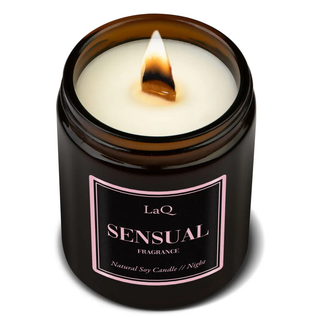 LaQ Sensual Night bougie soja massage 180 ml florale