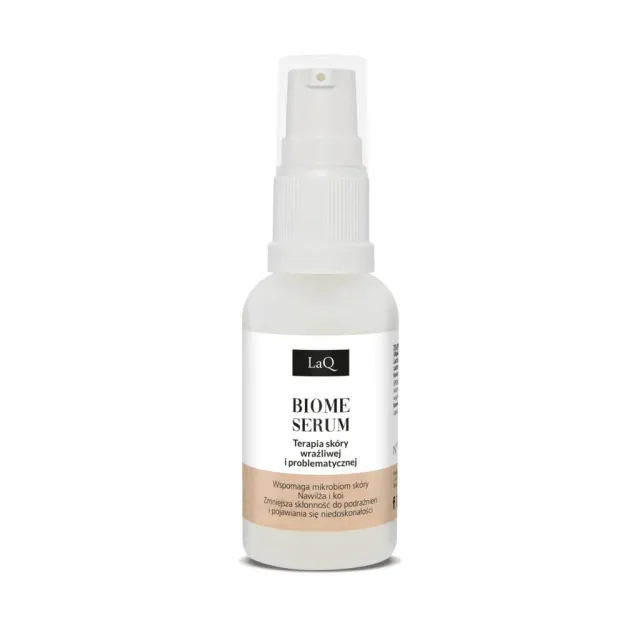 LaQ Biome sérum visage 30 ml postbiotiques apaisant