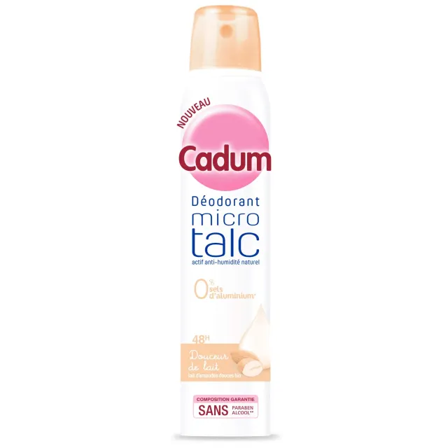 Cadum Douceur de Lait Amande déodorant spray 3x200ml 48h