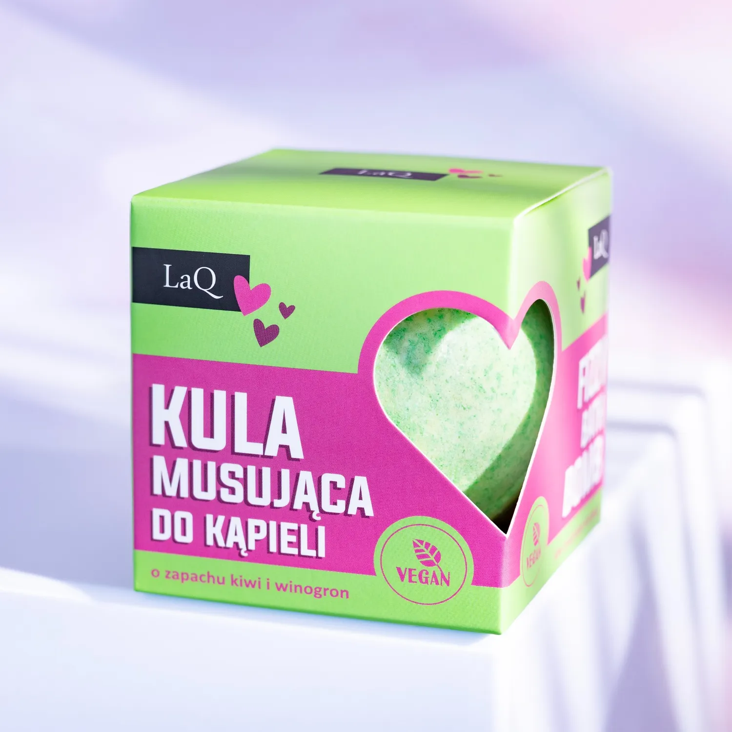 LaQ Kiwi & Grape bombe de bain 135 g fruitée