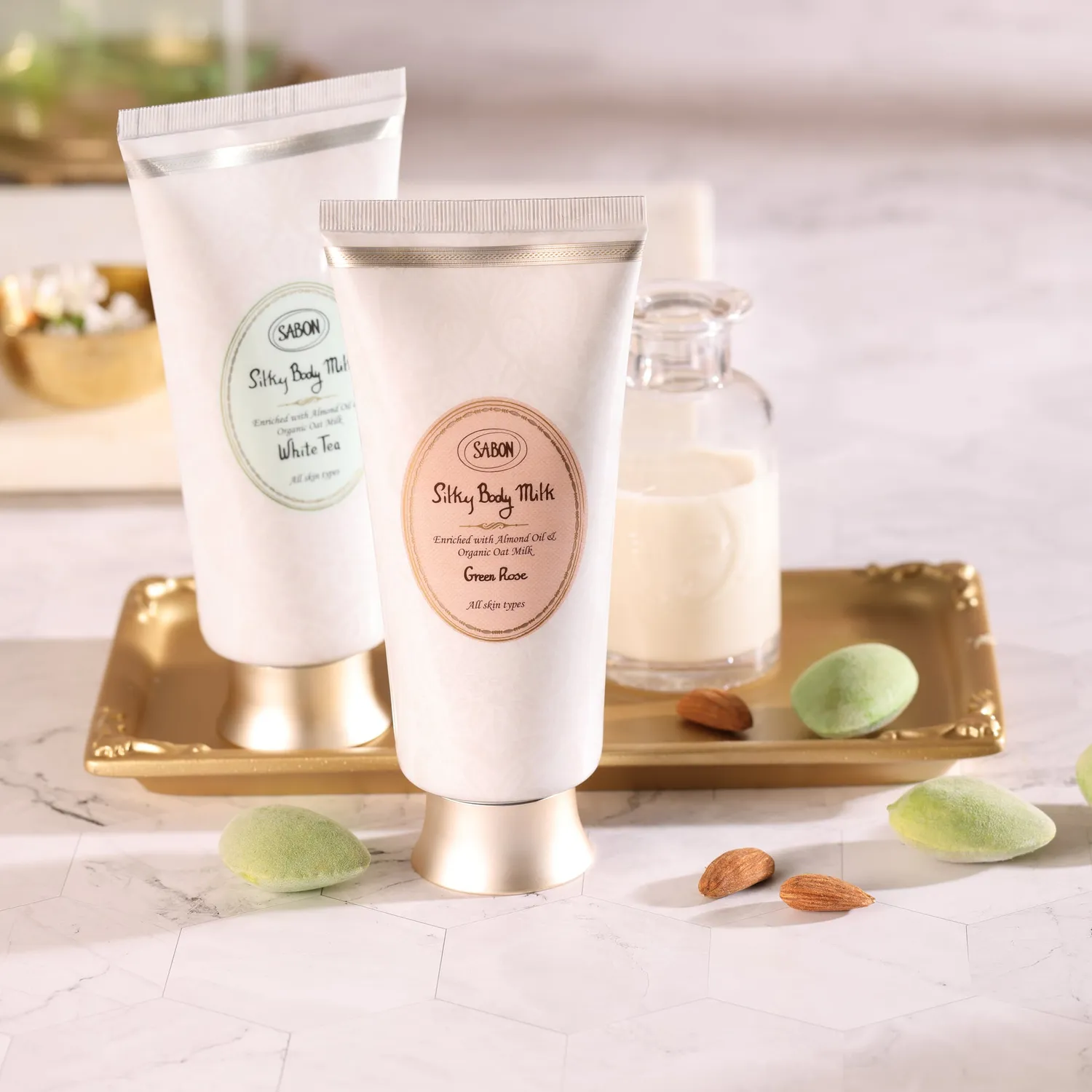 Sabon White Tea lait corps 200 ml thé blanc