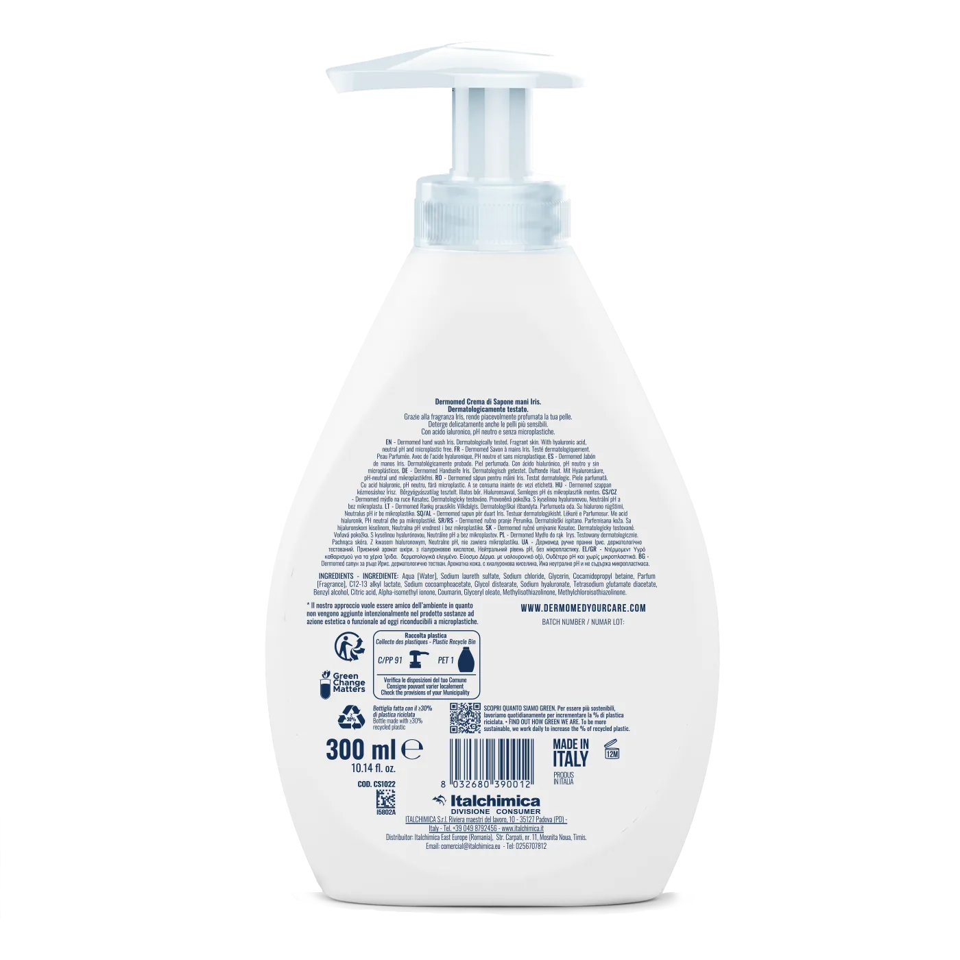 Dermomed Relax Iris savon liquide mains apaisant