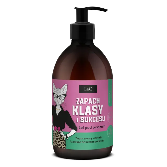LaQ Magnolia gel douche 500 ml femme poivre rose