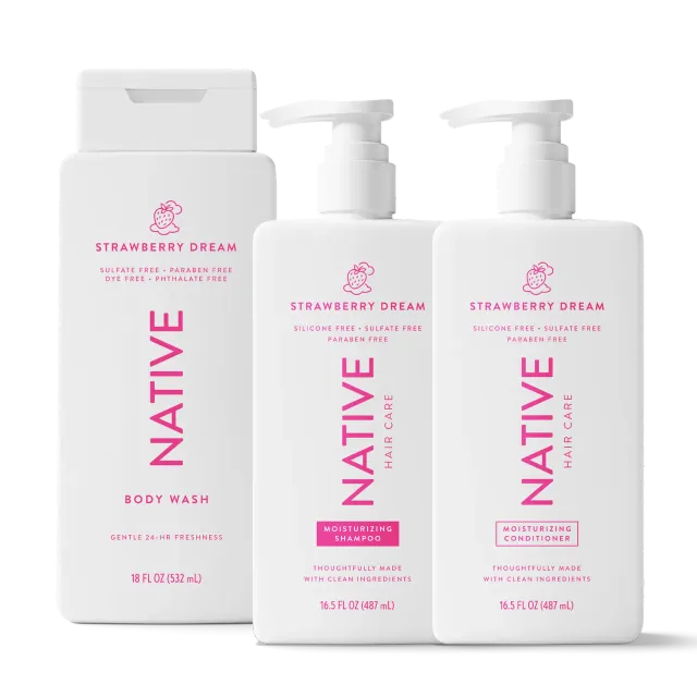 Native Shower Essentials Trio coffret Coconut Vanilla 3 pièces