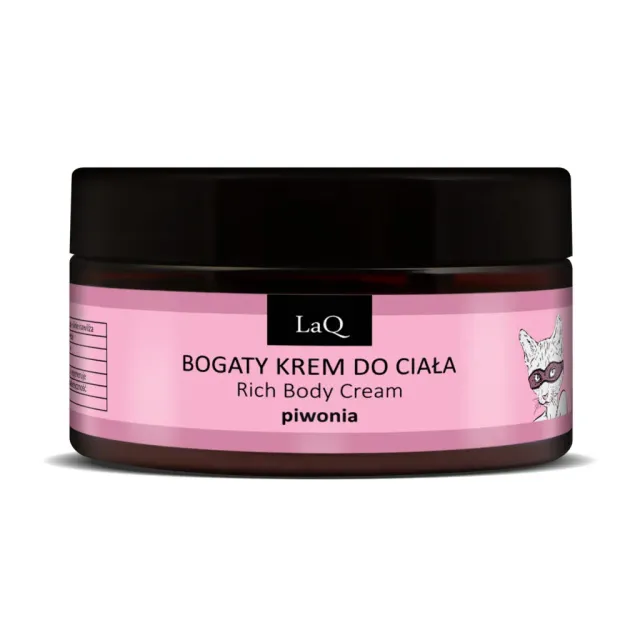 LaQ Peony crème corps riche 200 ml pivoine