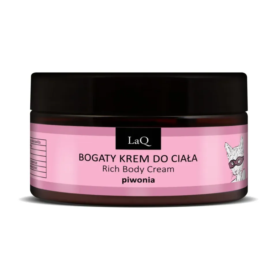 LaQ Peony crème corps riche 200 ml pivoine