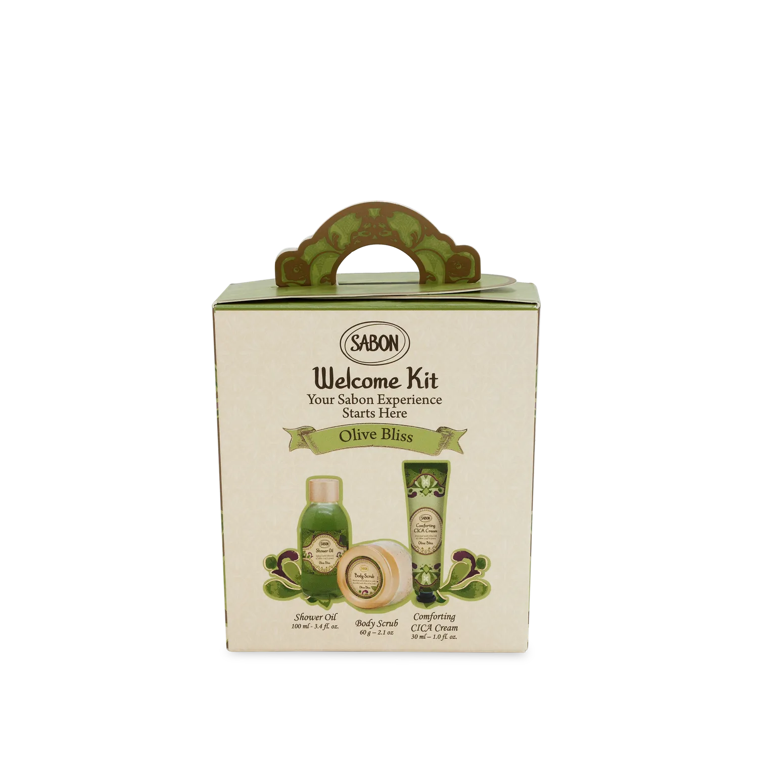 Sabon Olive Bliss kit découverte voyage réparateur