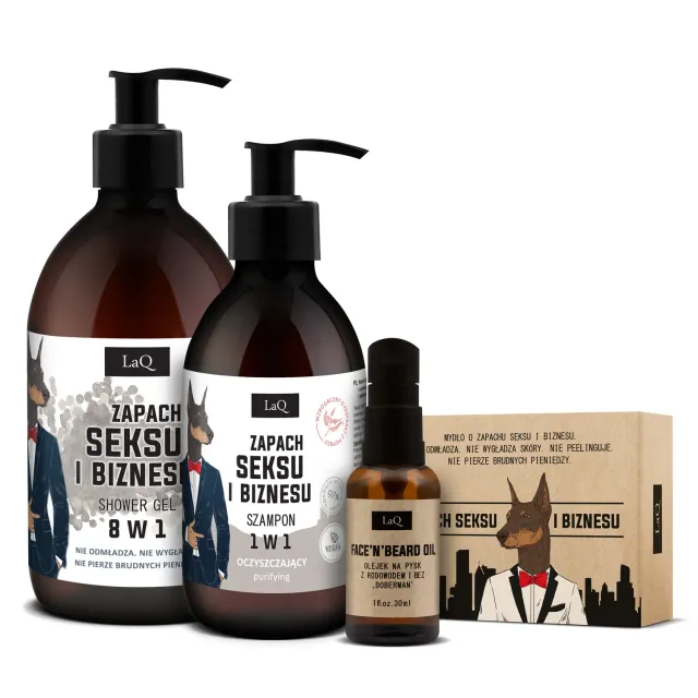 LaQ Zapach Seksu coffret homme complet 4 pcs