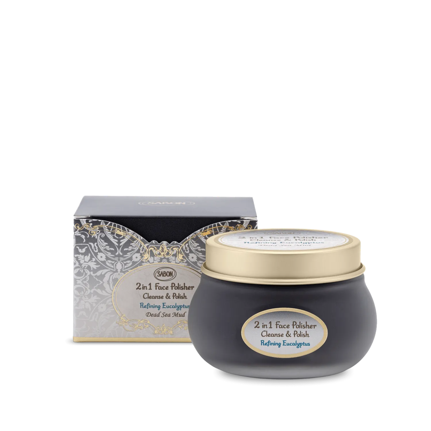 Sabon Eucalyptus nettoyant exfoliant visage 125ml éclat