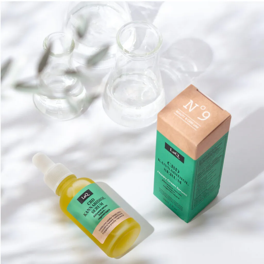 LaQ CBD sérum huile visage peau à problèmes 30 ml chanvre