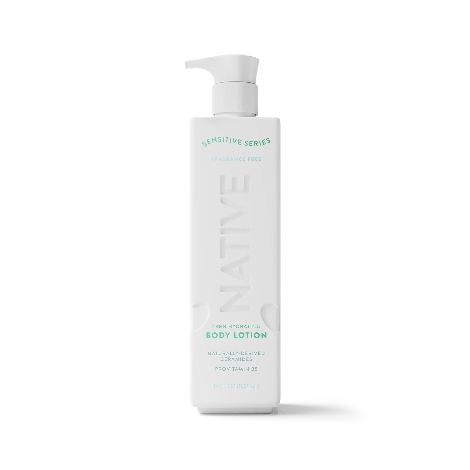 Native Sensitive Lait Corps Bare Coconut 18oz Hydratant