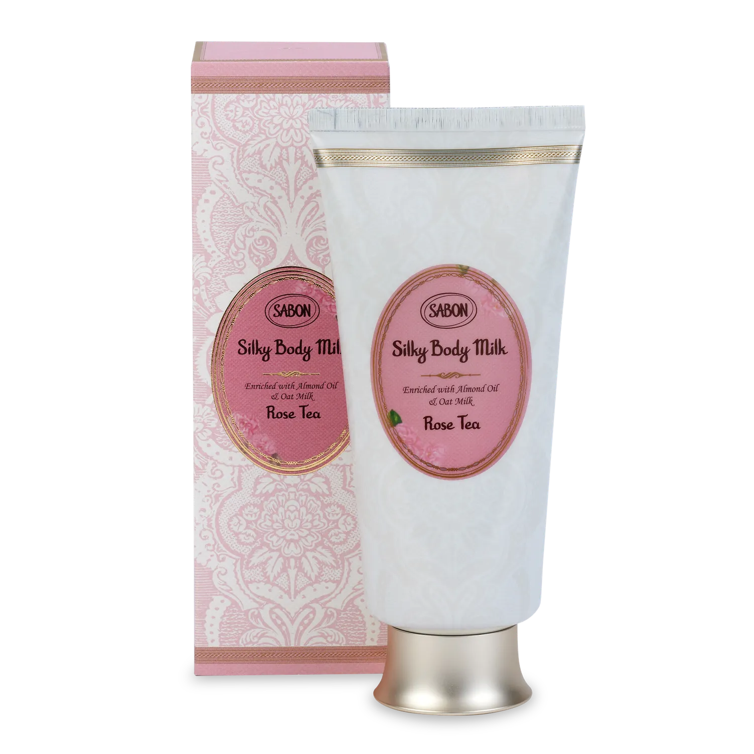 Sabon Rose Tea lait corps 200 ml soyeux