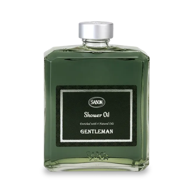 Sabon Gentleman huile de douche 400 ml parfum boisé