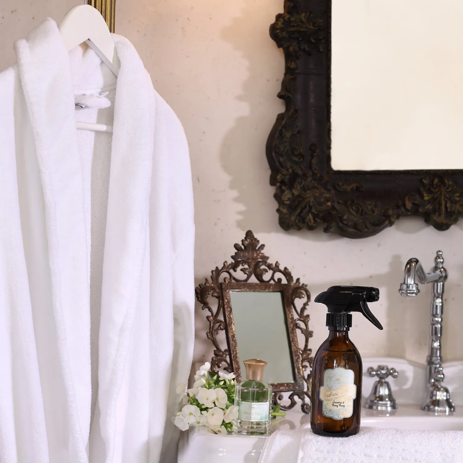 Sabon Jasmine Ylang brume de linge 300 ml floral