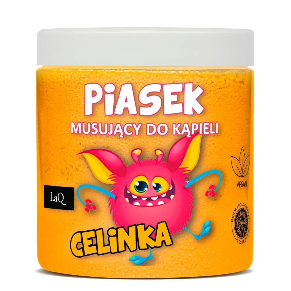LaQ Celinka sable de bain effervescent enfant 190 g ananas