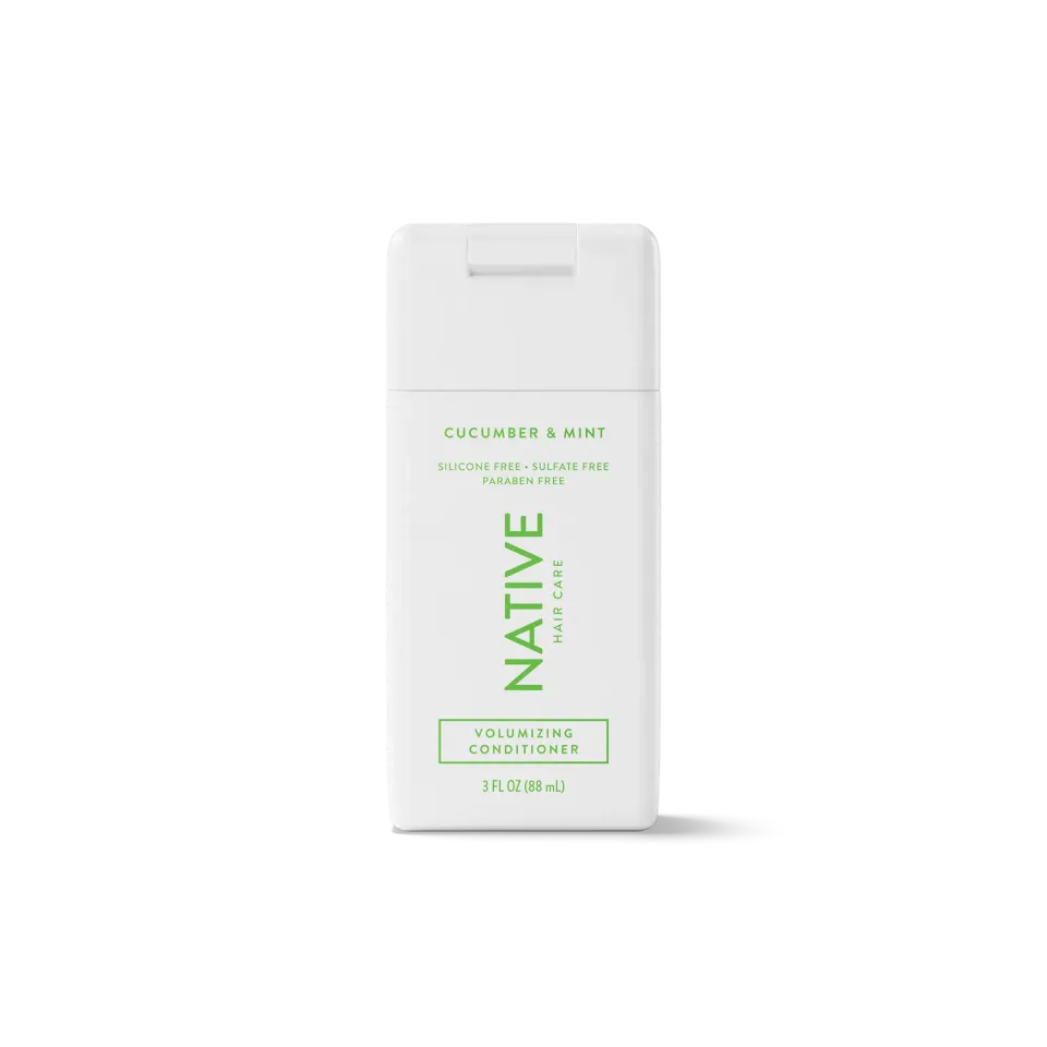 Native Mini Après-Shampoing Volume Concombre 3oz
