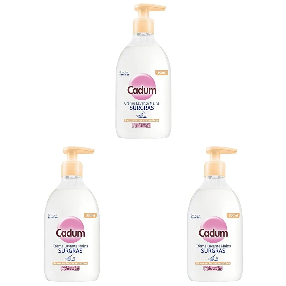 Bébé Cadum surgras crème lavante 500ml amande douce bio