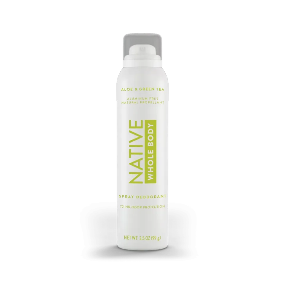 Native Whole Body spray déodorant Last Chance 3.5oz corps entier