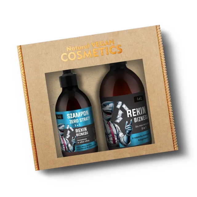 LaQ Rekin Biznesu coffret homme gel shampoing