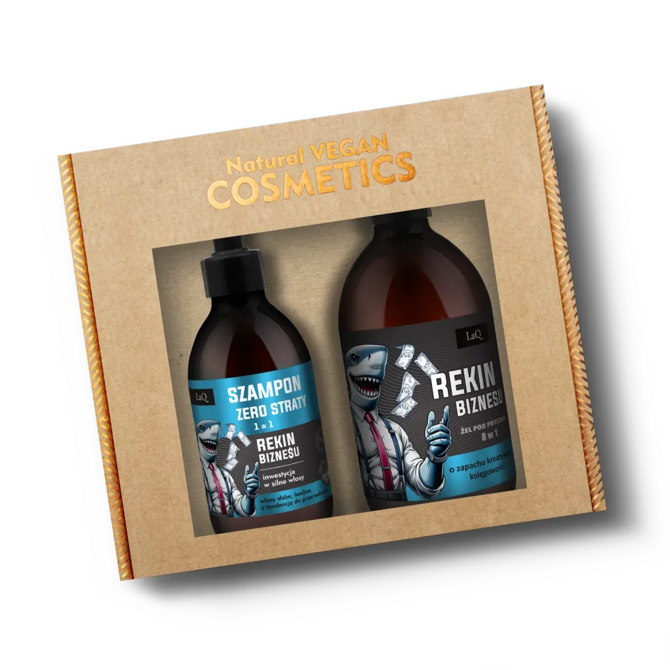 LaQ Rekin Biznesu coffret homme gel shampoing