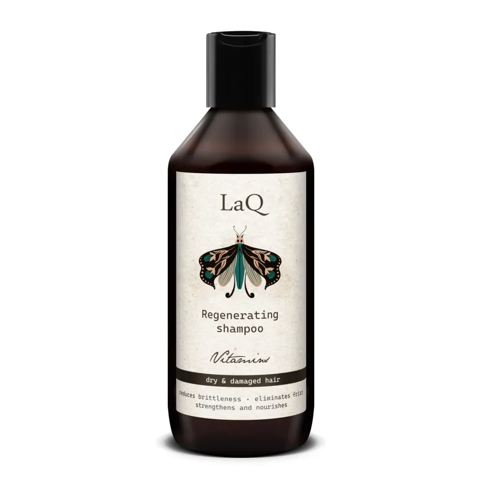 LaQ Vitamins shampooing régénérant 300 ml cheveux secs