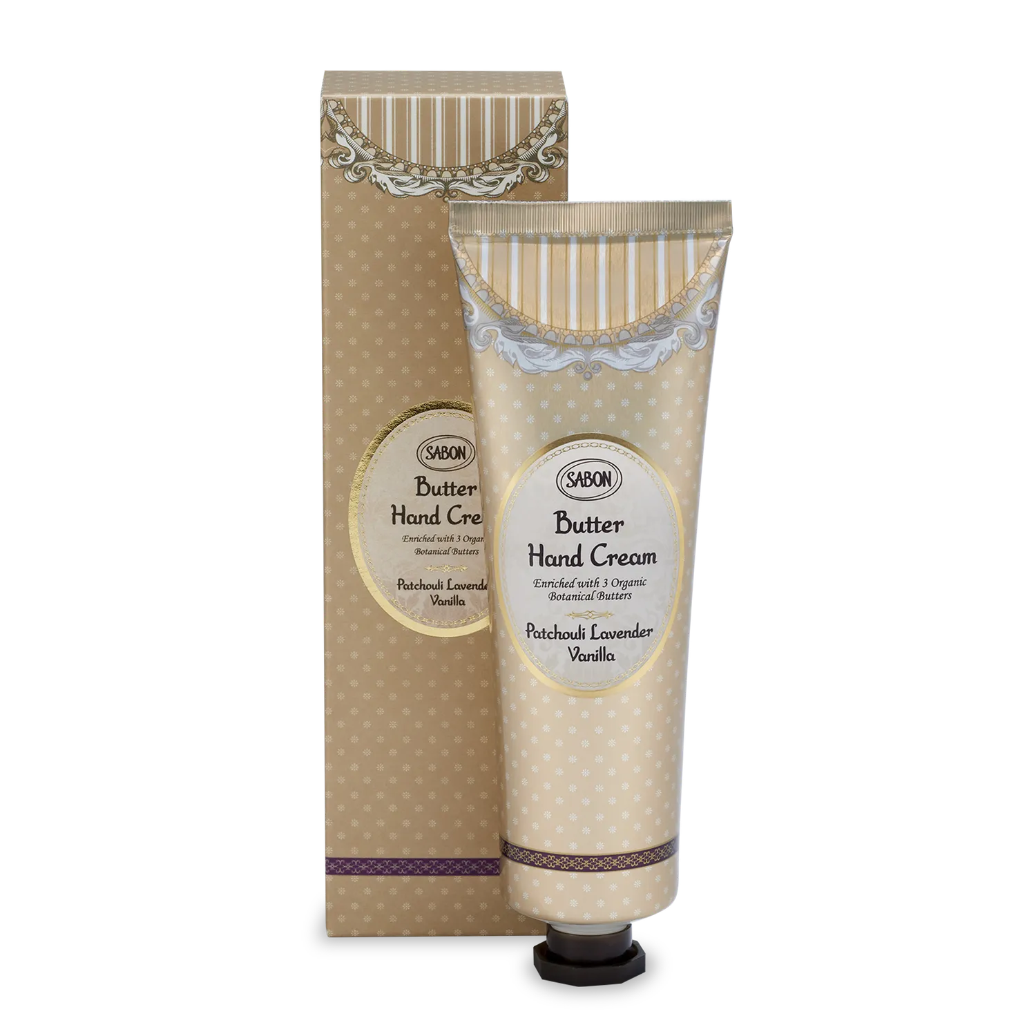 Sabon Patchouli Lavender Vanilla baume mains 75 ml doux