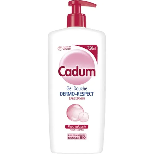 Bébé Cadum Dermo-Respect gel douche 750 ml sans savon