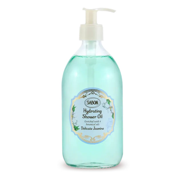 Sabon Delicate Jasmine huile de douche 500 ml flacon pompe