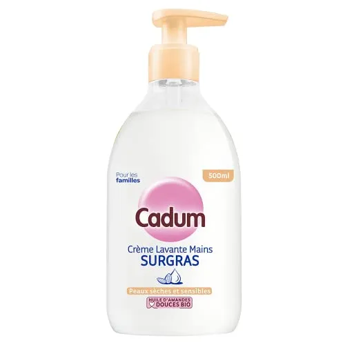 Bébé Cadum surgras crème lavante 500ml amande douce bio