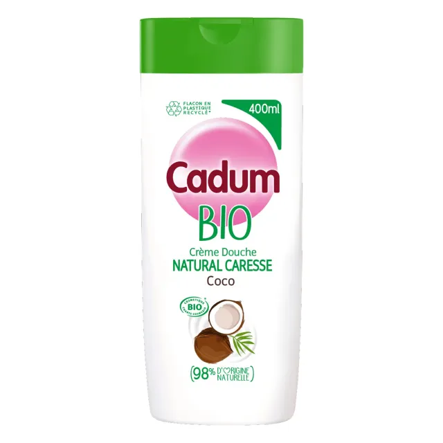 Bébé Cadum Natural Caresse Crème Douche Coco Bio