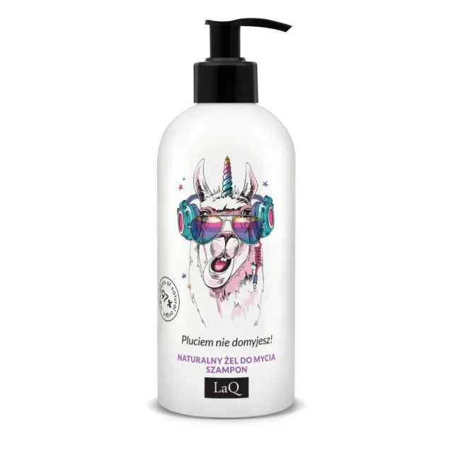 LaQ Lama gel douche shampoing 2en1 300 ml fruits