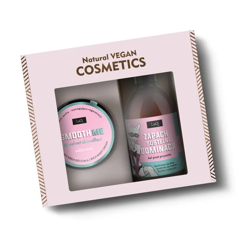 LaQ Piwonia coffret gel douche + crème 500 ml pivoine
