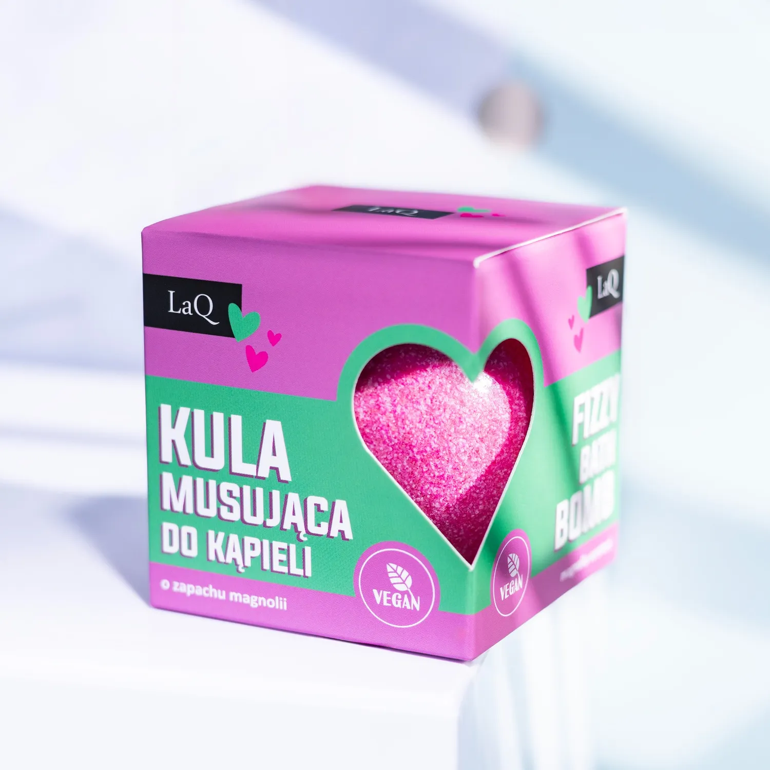 LaQ Magnolia Poivre Rose bombe bain 135 g nourrissante
