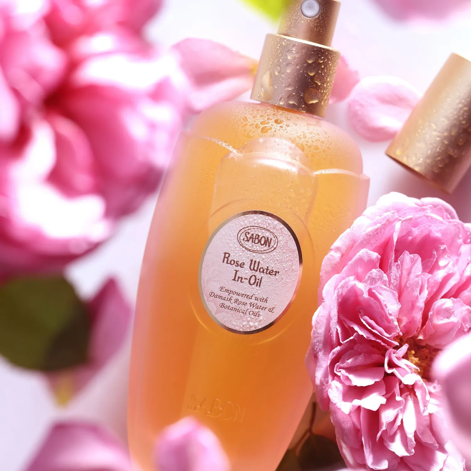 Sabon Rose de Damas Brume Visage 150ml teint glowy