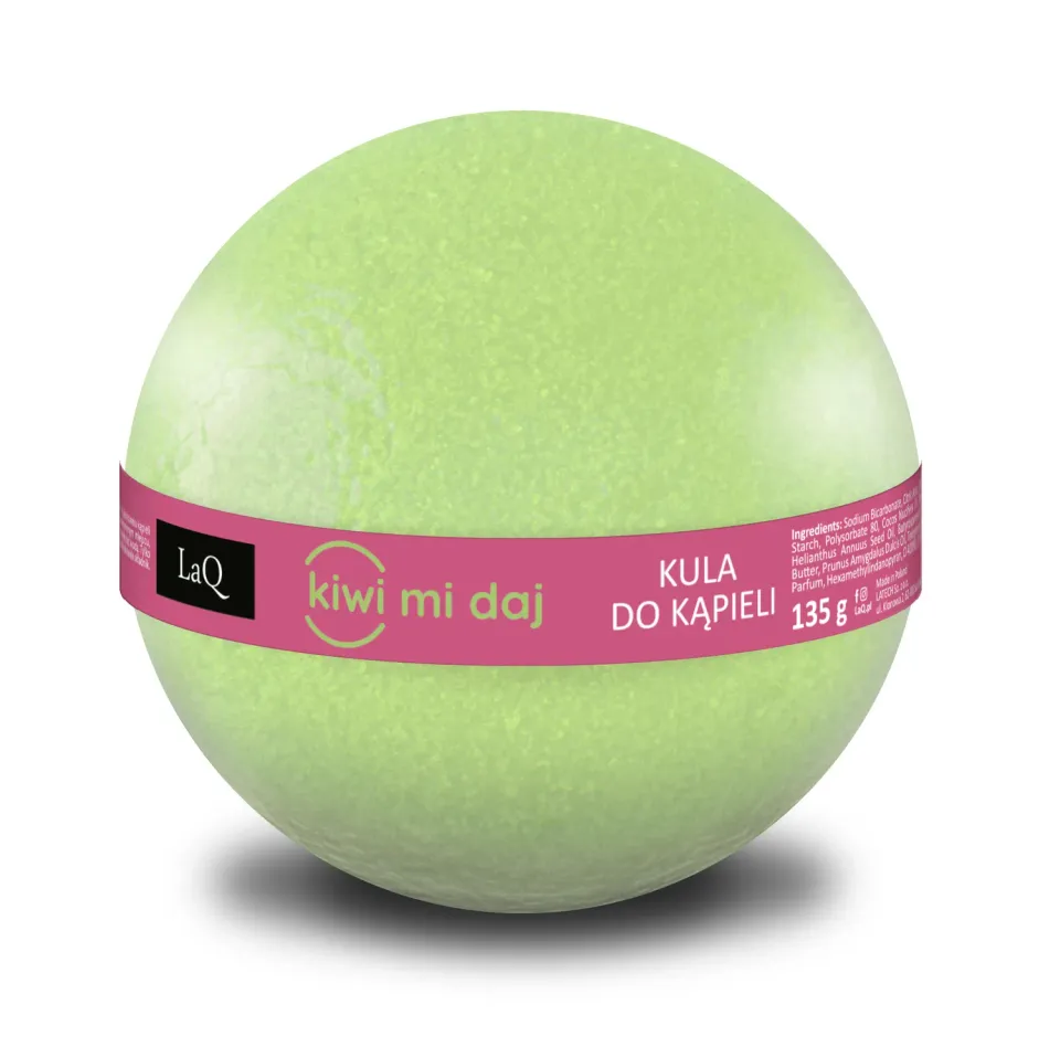 LaQ Gimmi Kiwi bombe de bain 135 g kiwi raisin
