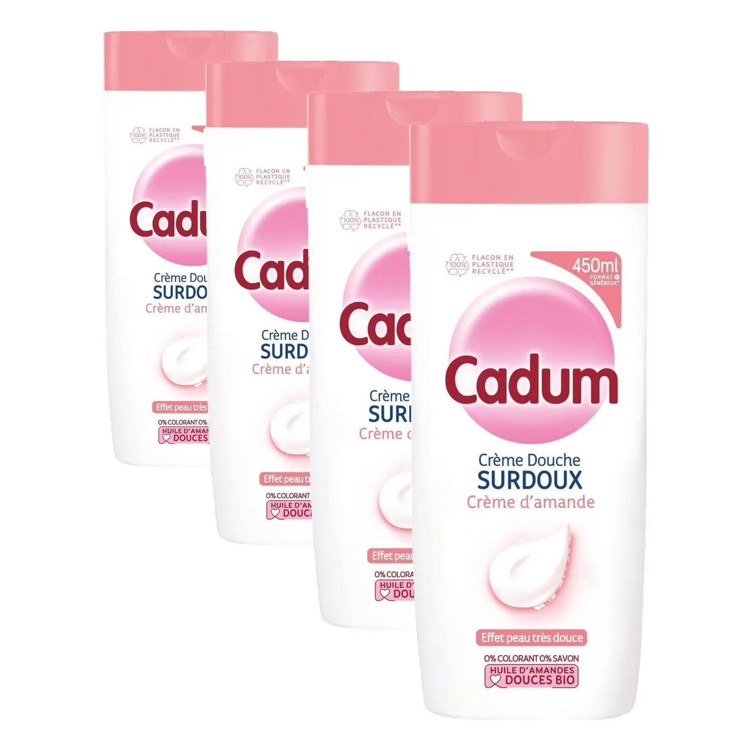 Cadum Surdoux Crème d'amande crème douche 450ml hydratante