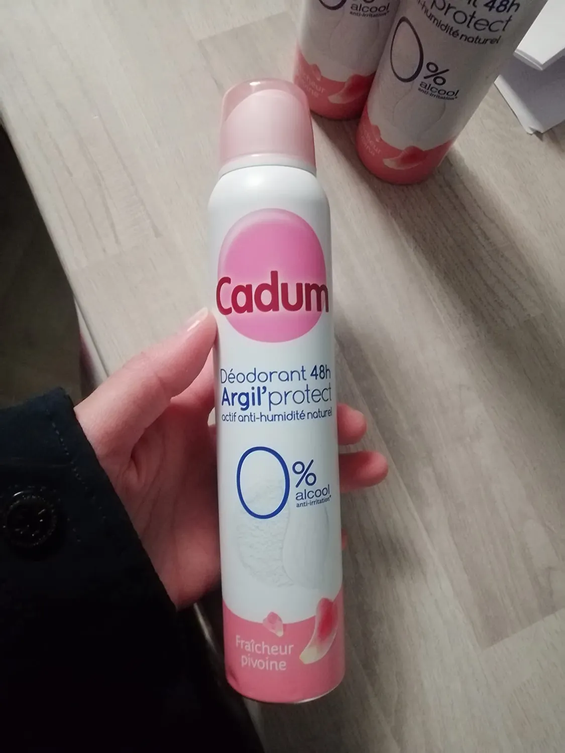 Cadum Micro Talc Pivoine déodorant atomiseur 200ml 48h