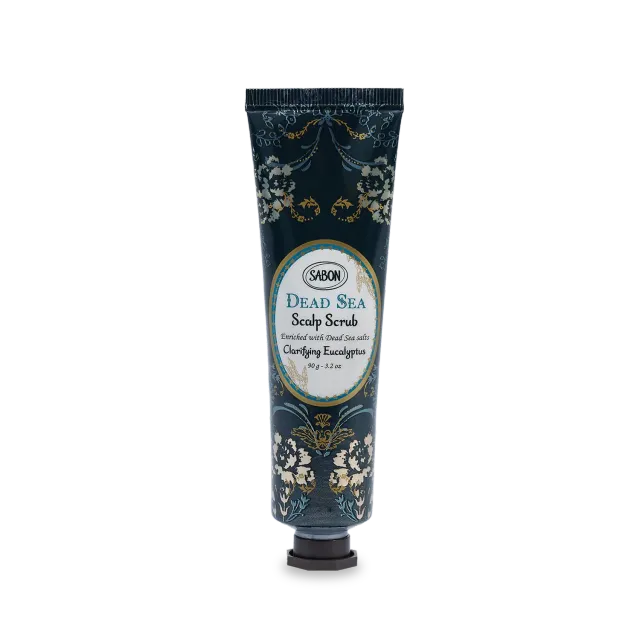 Sabon Dead Sea gommage cuir chevelu 90g eucalyptus