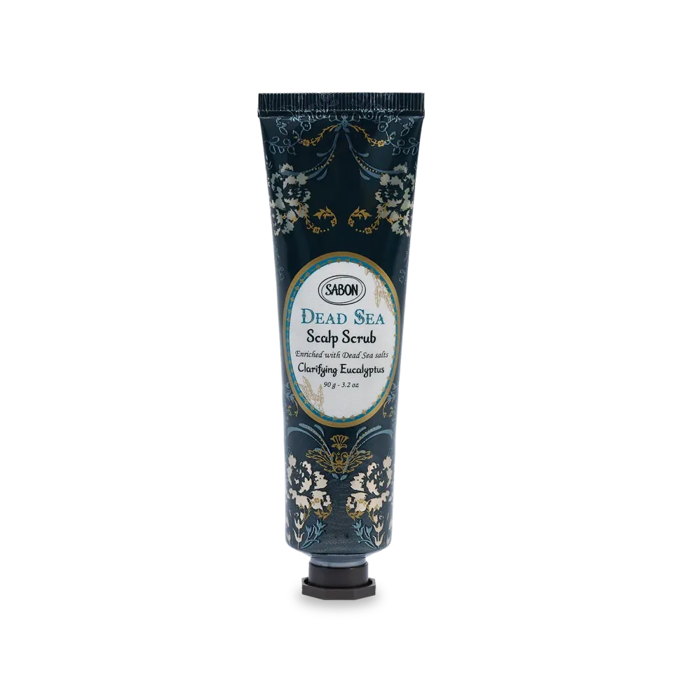 Sabon Dead Sea gommage cuir chevelu 90g eucalyptus