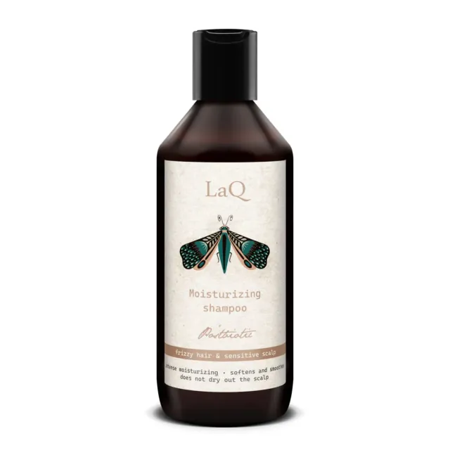 LaQ Postbiotic shampoing hydratant 300 ml cheveux frisés