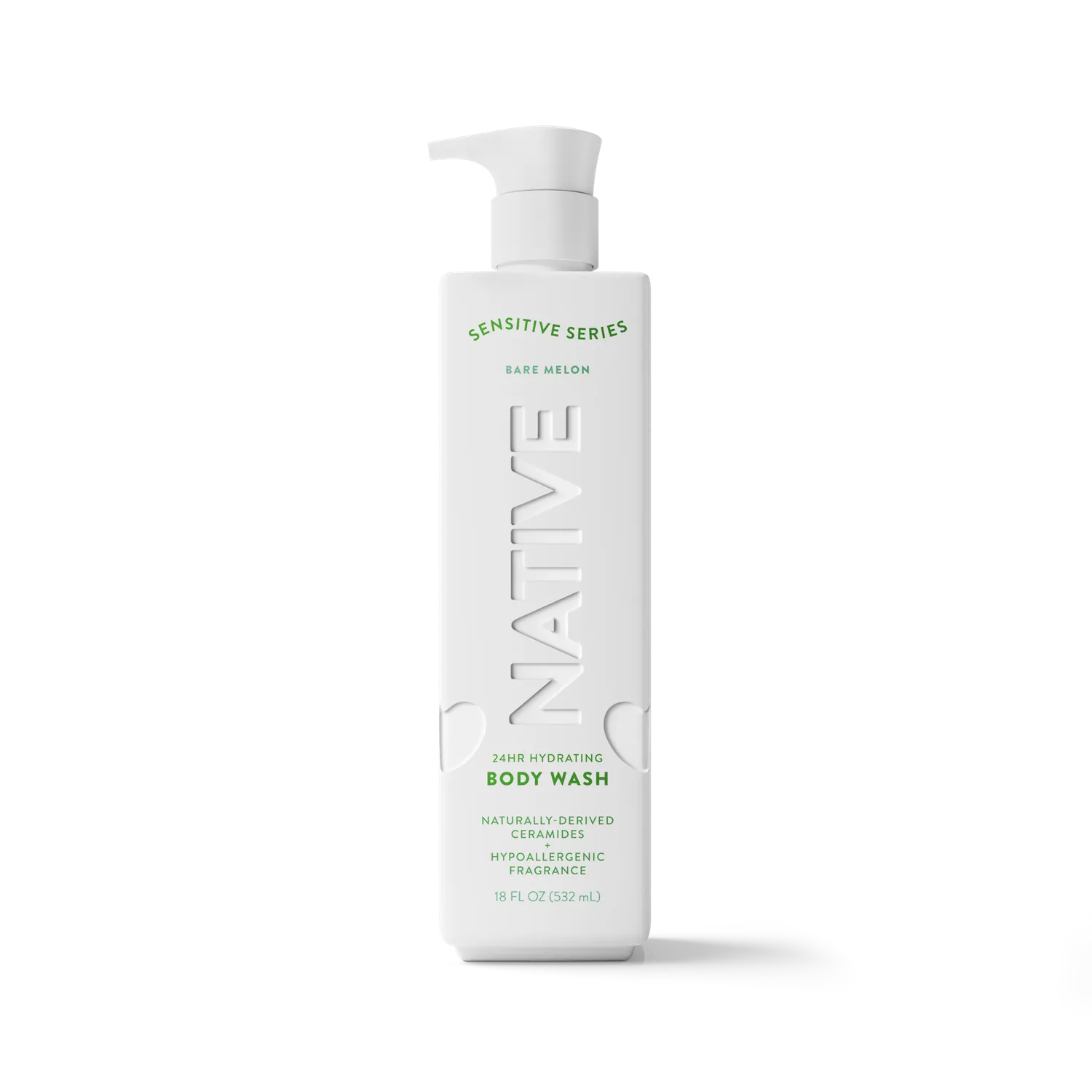 Native Sensitive Series gel douche Bare Coconut hydratant 532 ml